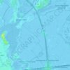 Mapa topográfico Spaarnwoude, altitude, relevo