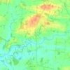Mapa topográfico Wineham, altitude, relevo