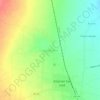Mapa topográfico Laguna Seca, altitude, relevo
