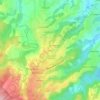 Mapa topográfico Hurel, altitude, relevo