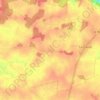 Mapa topográfico Le Mesnil, altitude, relevo