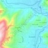 Mapa topográfico Bullzhun, altitude, relevo