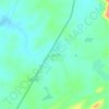 Mapa topográfico Laginhas, altitude, relevo