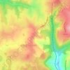 Mapa topográfico Logne, altitude, relevo