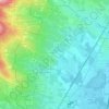 Mapa topográfico Les Fargets, altitude, relevo
