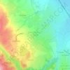 Mapa topográfico Le Bourg, altitude, relevo