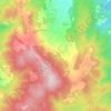Mapa topográfico Torsoli, altitude, relevo
