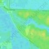 Mapa topográfico Wakulla Spring, altitude, relevo
