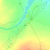Mapa topográfico Muli, altitude, relevo