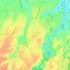 Mapa topográfico Jatisari, altitude, relevo