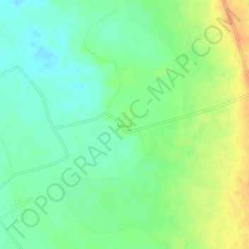 Mapa topográfico Ad Diriyah, altitude, relevo
