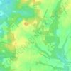 Mapa topográfico Friesburg, altitude, relevo