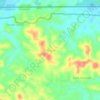 Mapa topográfico Maspul, altitude, relevo