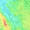 Mapa topográfico Le Mont, altitude, relevo