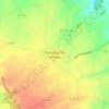 Mapa topográfico Tremblay-les-Villages, altitude, relevo