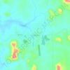 Mapa topográfico Conselvan, altitude, relevo