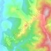 Mapa topográfico Preggio, altitude, relevo