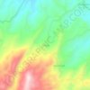 Mapa topográfico Tulang, altitude, relevo