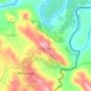 Mapa topográfico Colorada, altitude, relevo