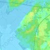 Mapa topográfico Rossen, altitude, relevo