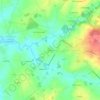 Mapa topográfico Les Bras, altitude, relevo