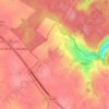Mapa topográfico Hameau de Maulu, altitude, relevo