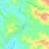 Mapa topográfico Kurianad, altitude, relevo