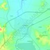 Mapa topográfico Shajapur, altitude, relevo