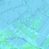Mapa topográfico Molenpolder, altitude, relevo