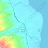 Mapa topográfico Palayan, altitude, relevo