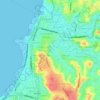 Mapa topográfico Tikala Kumaraka, altitude, relevo