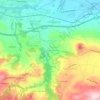 Mapa topográfico Case di Coccia, altitude, relevo