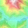 Mapa topográfico Bhrajam, altitude, relevo