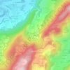 Mapa topográfico La Basse, altitude, relevo