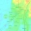 Mapa topográfico Brantak, altitude, relevo