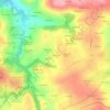 Mapa topográfico Le Palais, altitude, relevo