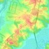 Mapa topográfico Aldeia Kakane Porã, altitude, relevo
