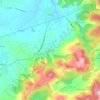 Mapa topográfico Carriazo, altitude, relevo