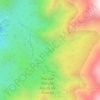 Mapa topográfico Salto de Apoquindo, altitude, relevo