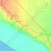 Mapa topográfico Inhamizua, altitude, relevo