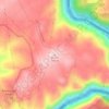 Mapa topográfico Marco, altitude, relevo