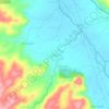 Mapa topográfico Gabao, altitude, relevo