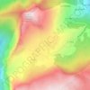 Mapa topográfico Solaison, altitude, relevo