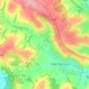 Mapa topográfico Lower Kingcombe, altitude, relevo