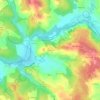 Mapa topográfico Bonneuil, altitude, relevo
