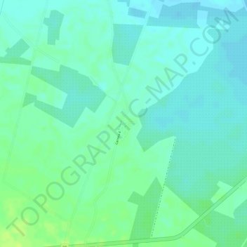 Mapa topográfico Colu, altitude, relevo