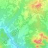 Mapa topográfico Mingogil, altitude, relevo