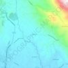 Mapa topográfico Basciano, altitude, relevo