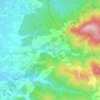 Mapa topográfico Limoncino, altitude, relevo