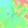 Mapa topográfico Tamworth, altitude, relevo